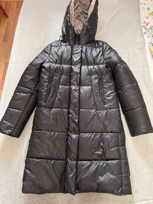 Пальто зимове на дівчинку 11-12 років