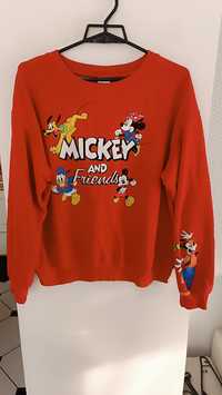 Bluza bawełniana Disney Mickey roz S/M