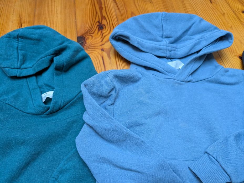 Paczka ubrań h&m r. 110/116, hm, bluza, spodnie, koszulka