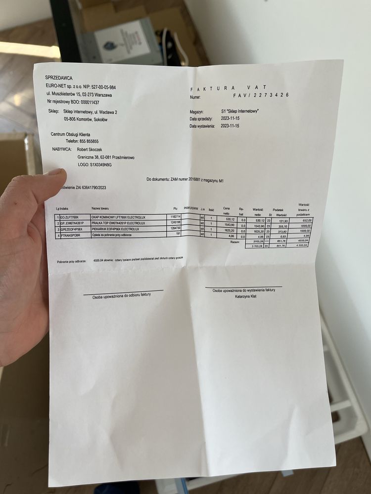 Okap Electolux LFT769X