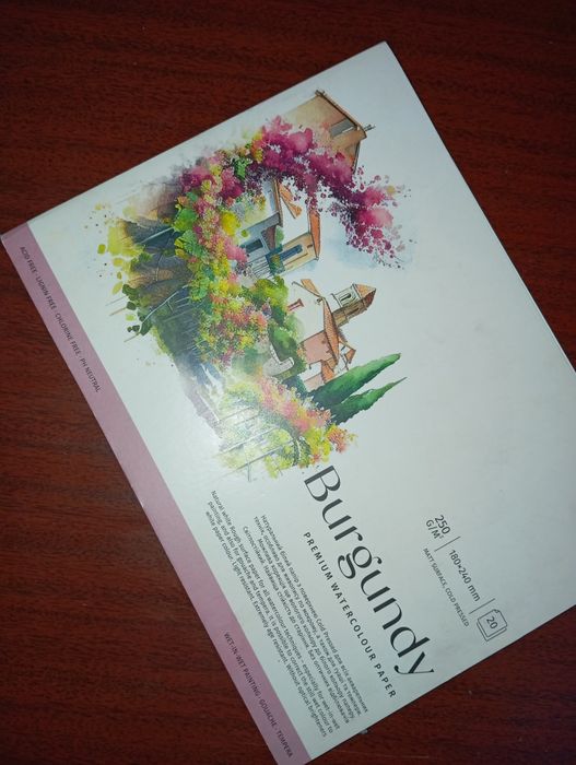 Скечбук(акварельний папір) папір 270 грам