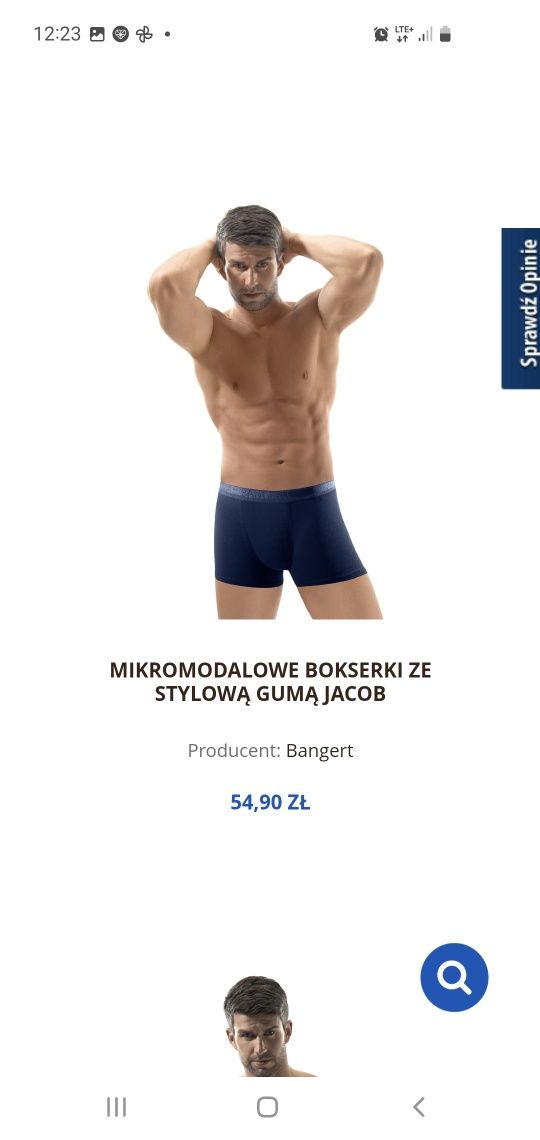 Bokserki męskie Nowe roz L