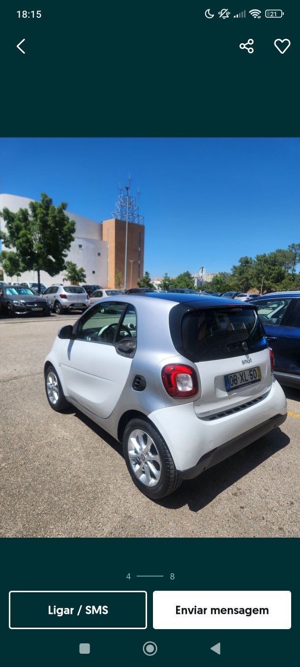 Smart Fortwo só 67.000 km impecável