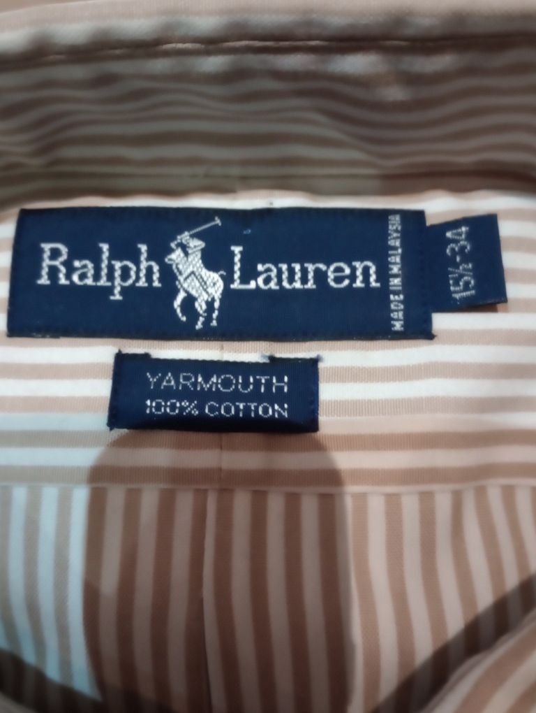 Koszule meskie Ralph Lauren, Tommy Hilfiger.