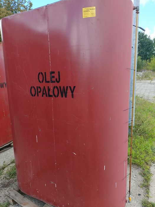zbiornik na olej opałowy 2000 l.