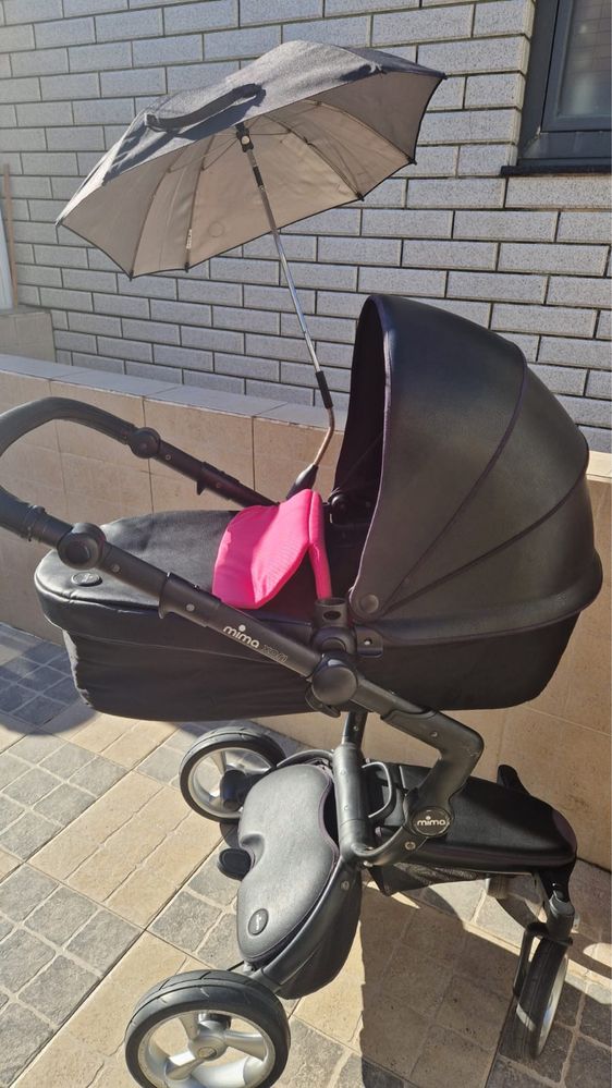 Conjunto completo carrinho de bebé Marca Mima