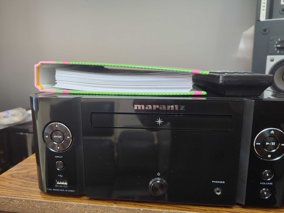 Мережевий аудіопрогравач, ресівер Marantz M-CR611 black