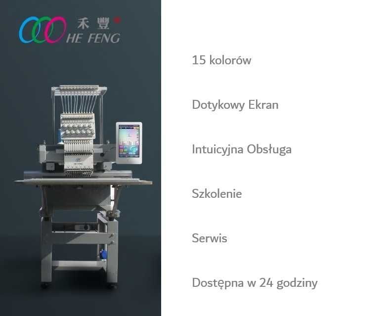 Hafciarka Maszyna EmbroTec 1501 Professional  Czapki Nowa Fvat