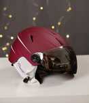 Nowy kask narciarski snowbordowy z przyłbicą,,blendą.Firmowy Cairn