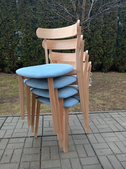 Krzesła, krzesło drewniane, do salonu, nowe, loft, vintage,PRL