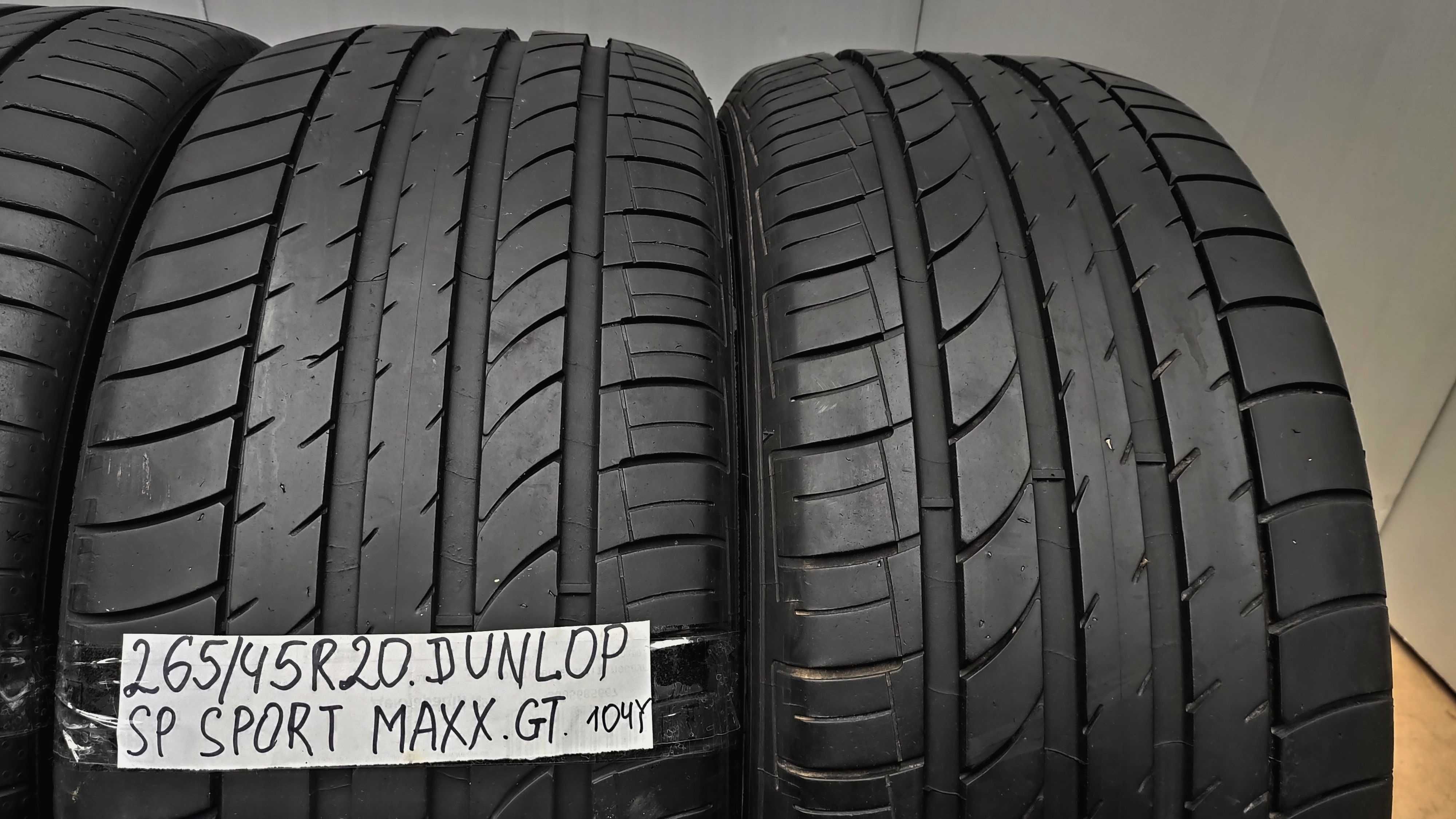 шини 265/45R20 104Y XL  Dunlop Sport Maxx GT. 7,6мм