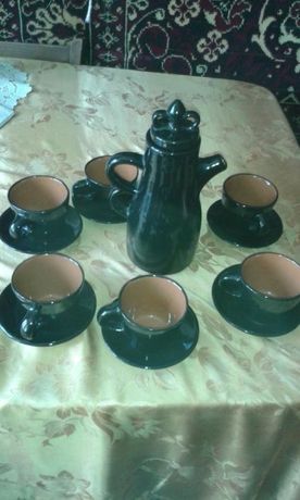 кофейный набор из керамики СССР