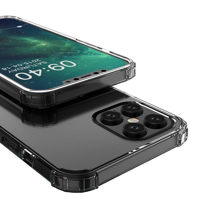 Nakładka Anti Shock 1,5Mm Do Iphone 12 Pro Max 6,7" Transparentna