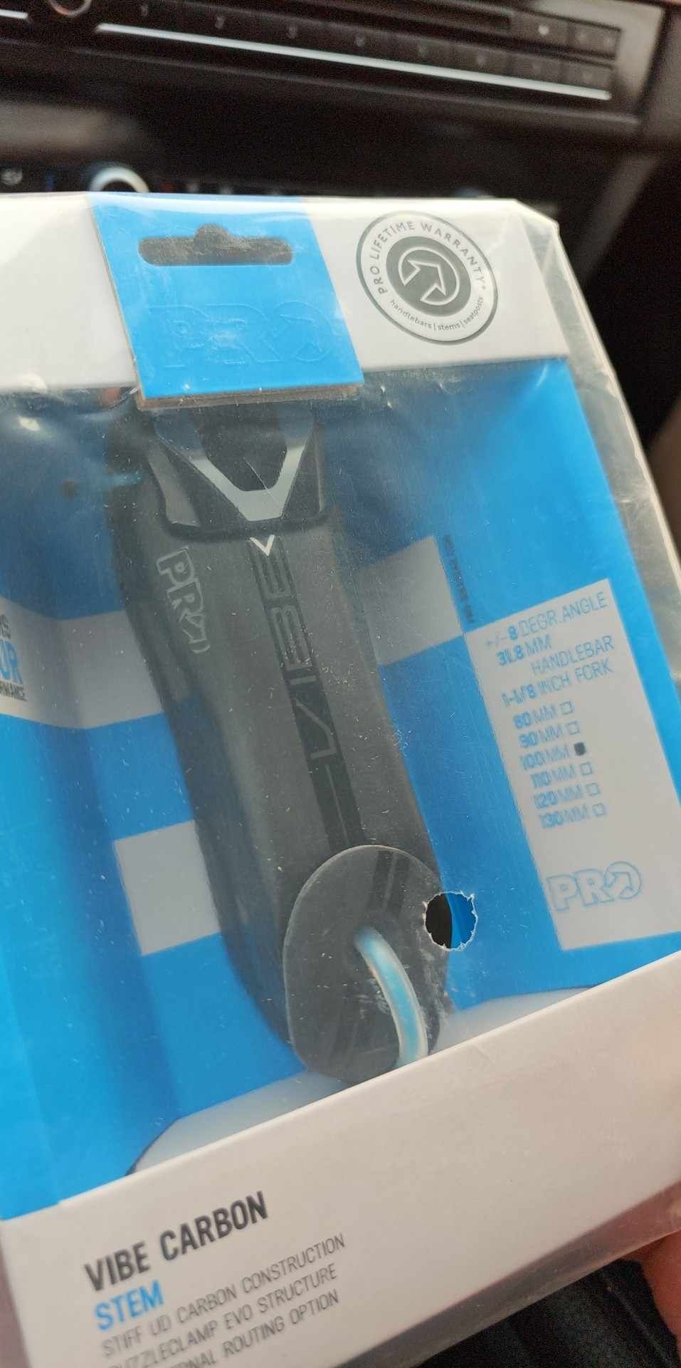 Avanço Pro Vibe Stem Carbon Di2 + WCS Carbon Streem II
