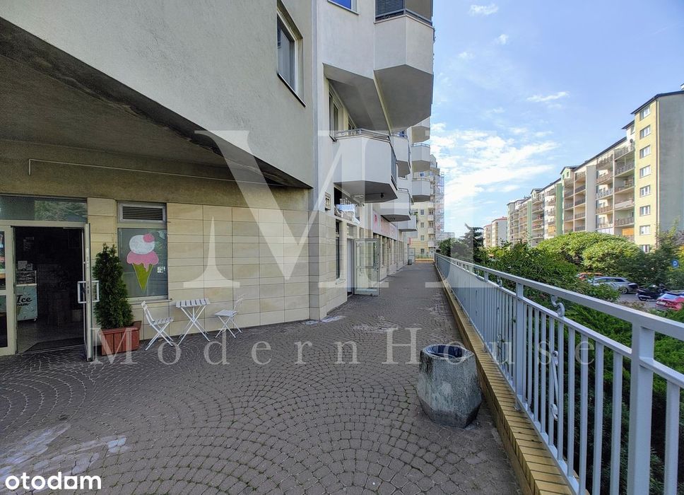 72,6 m² pod usługi lub gastronomię | front, ogródek,