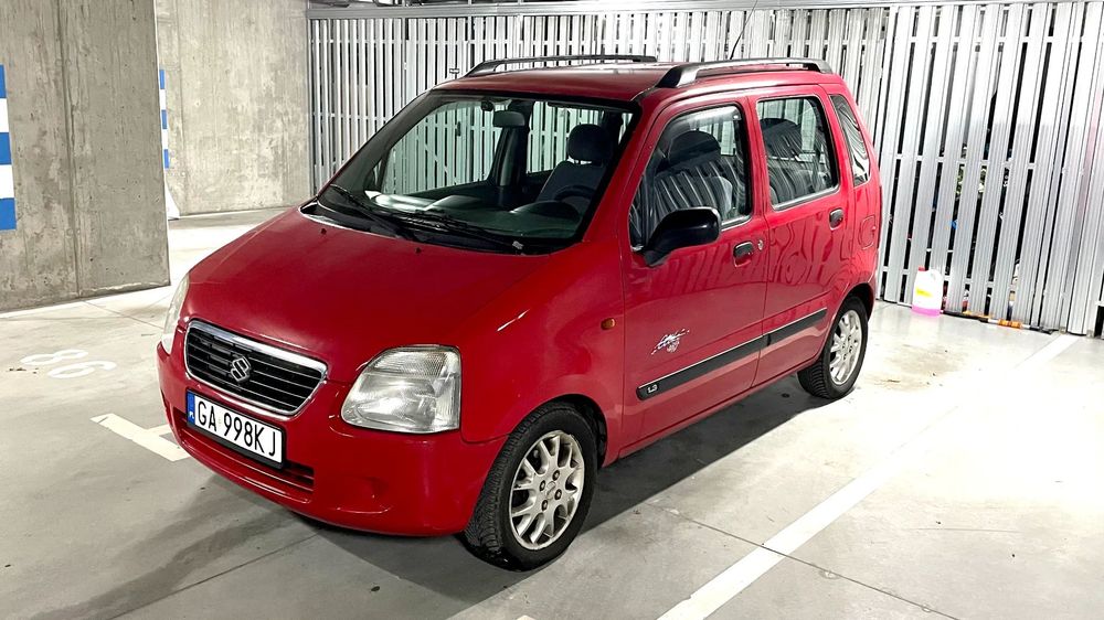 Suzuki Wagon R+ Zadbany egzemplarz z automatyczną skrzynią i klimatyzacją