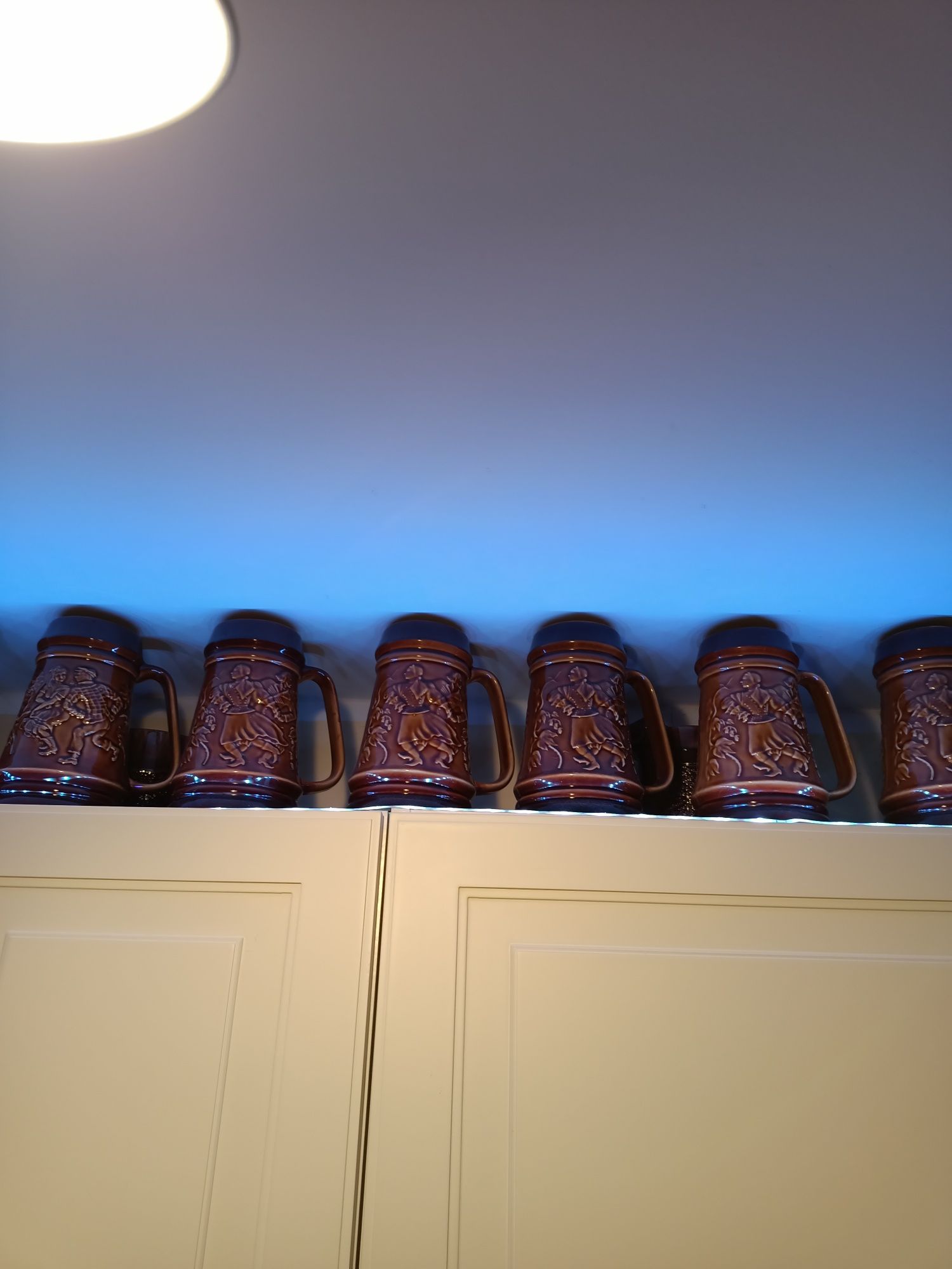 Kufle 1L. , Porcelit , Tułowice , PRL.