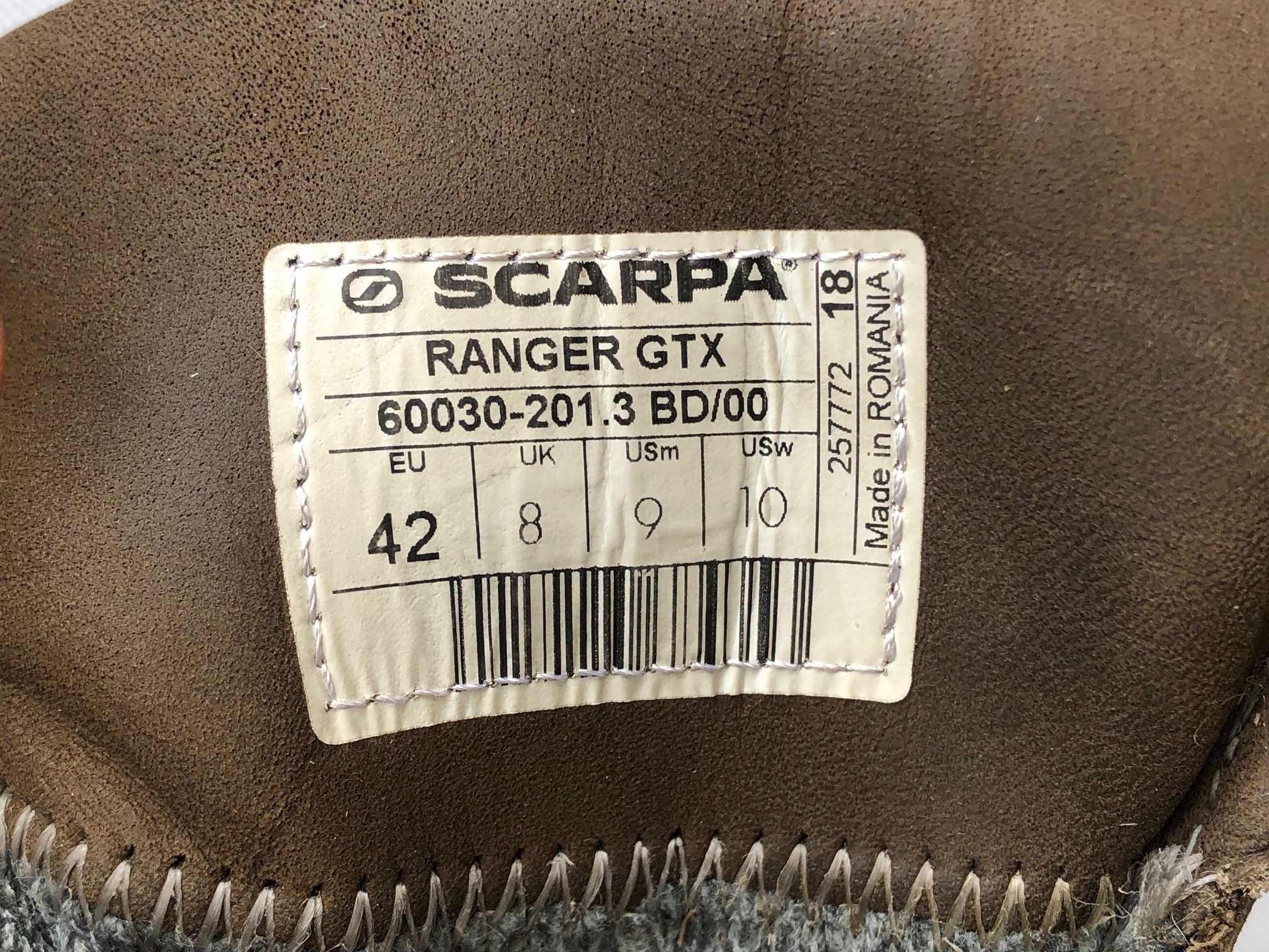 Трекинговые ботинки Scarpa Ranger GTX Activ