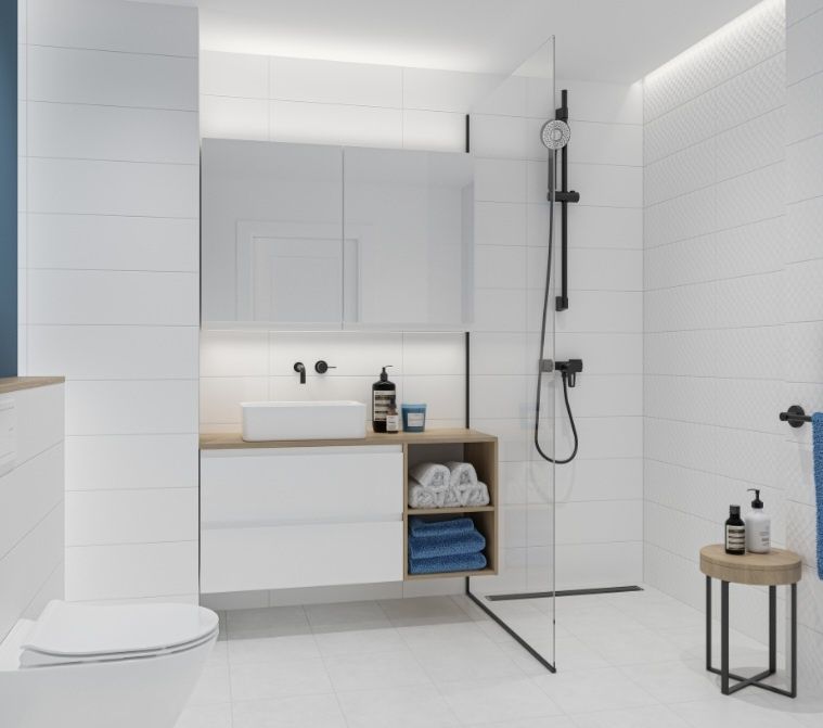 Plytki ceramiczne cotton white glossy biale gladkie