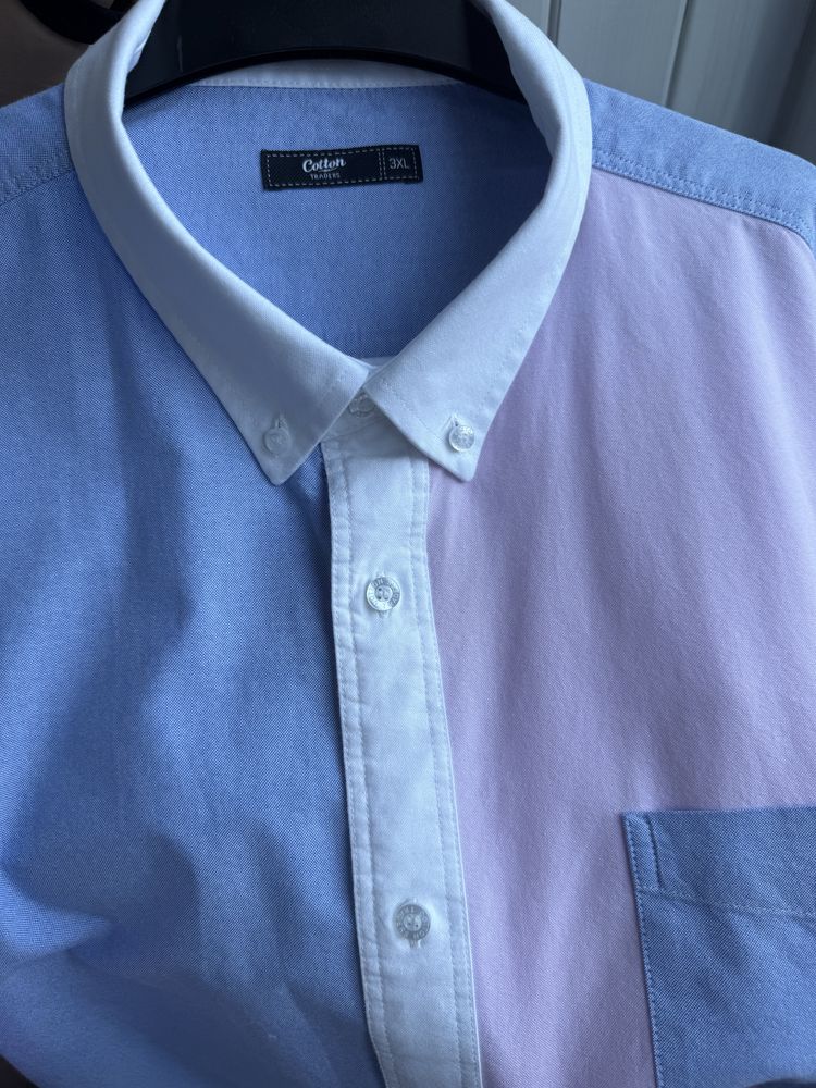Сорочка з коротким рукавом, теніска Cotton Traders, розмір 3xl