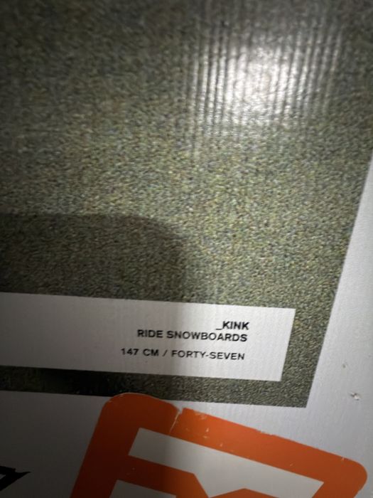 Prancha de Snowboard Ride Kink 147