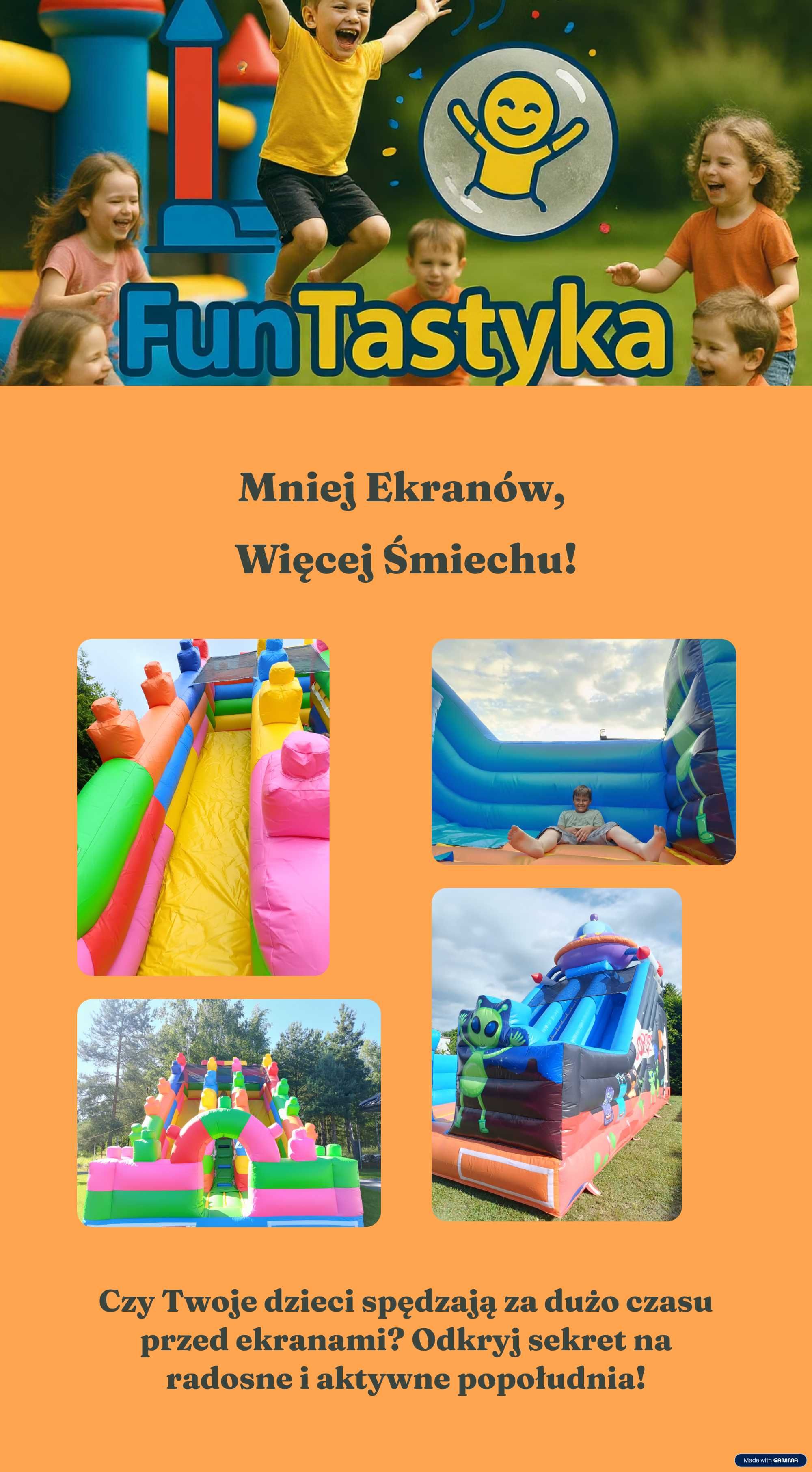 dmuchaniec dmuchańce wynajem Grudziądz Gruta Piaski Mokre Tarpno Nowe