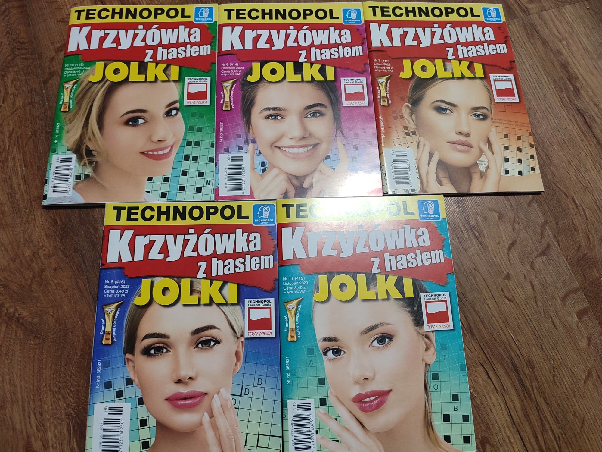 Krzyżówki Jolki z hasłem Technopol