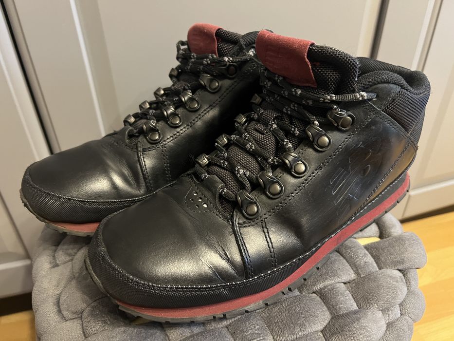 Buty New Balance 754 zimowe H754KR skóra, wysokie, ŁADNE