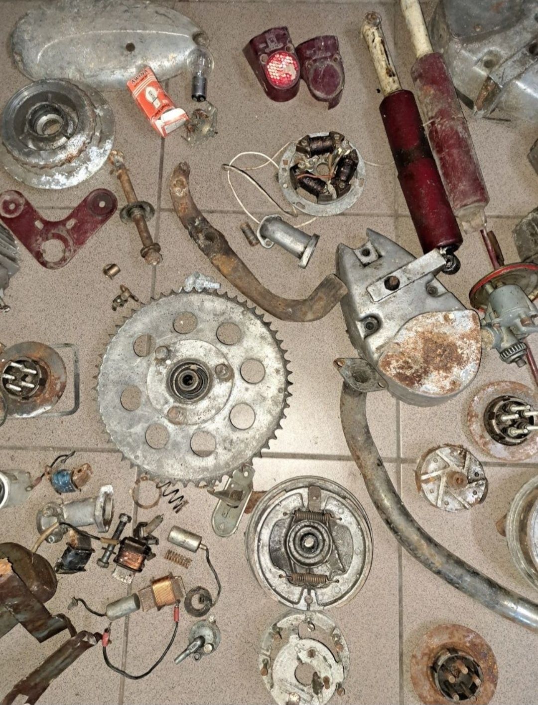 Jawa 20 21 motocykl retro vintage kaczka częsci