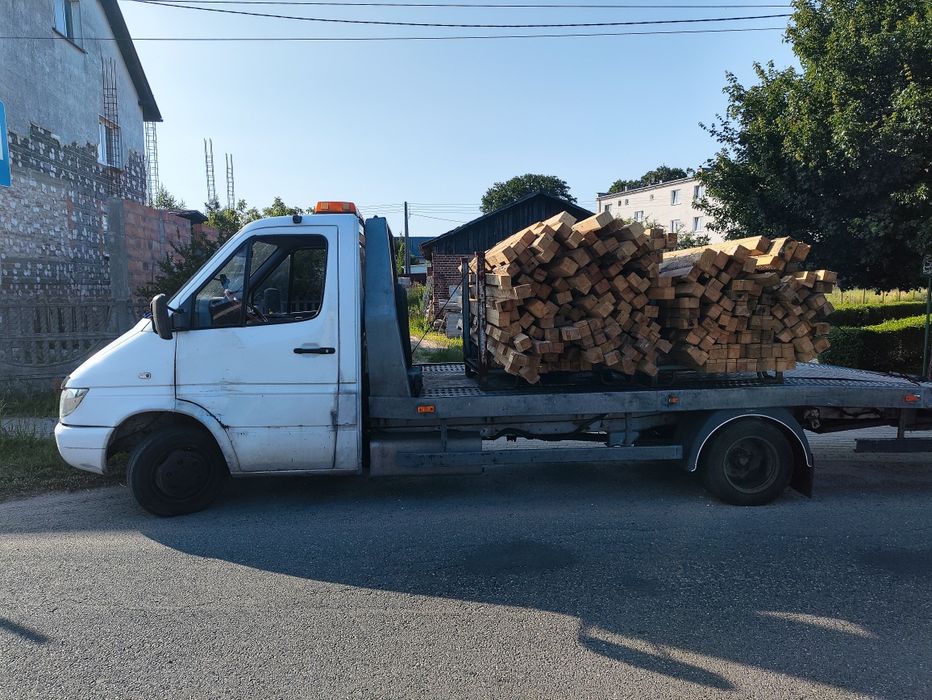 Drewno opałowe z dostawą belki sosnowe kantówki