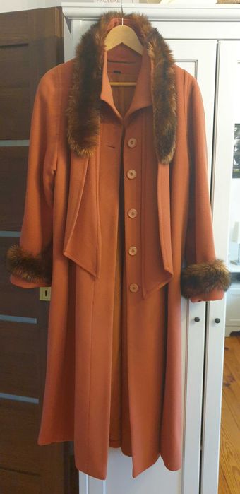 Płaszcz wełna/kaszmir/vintage