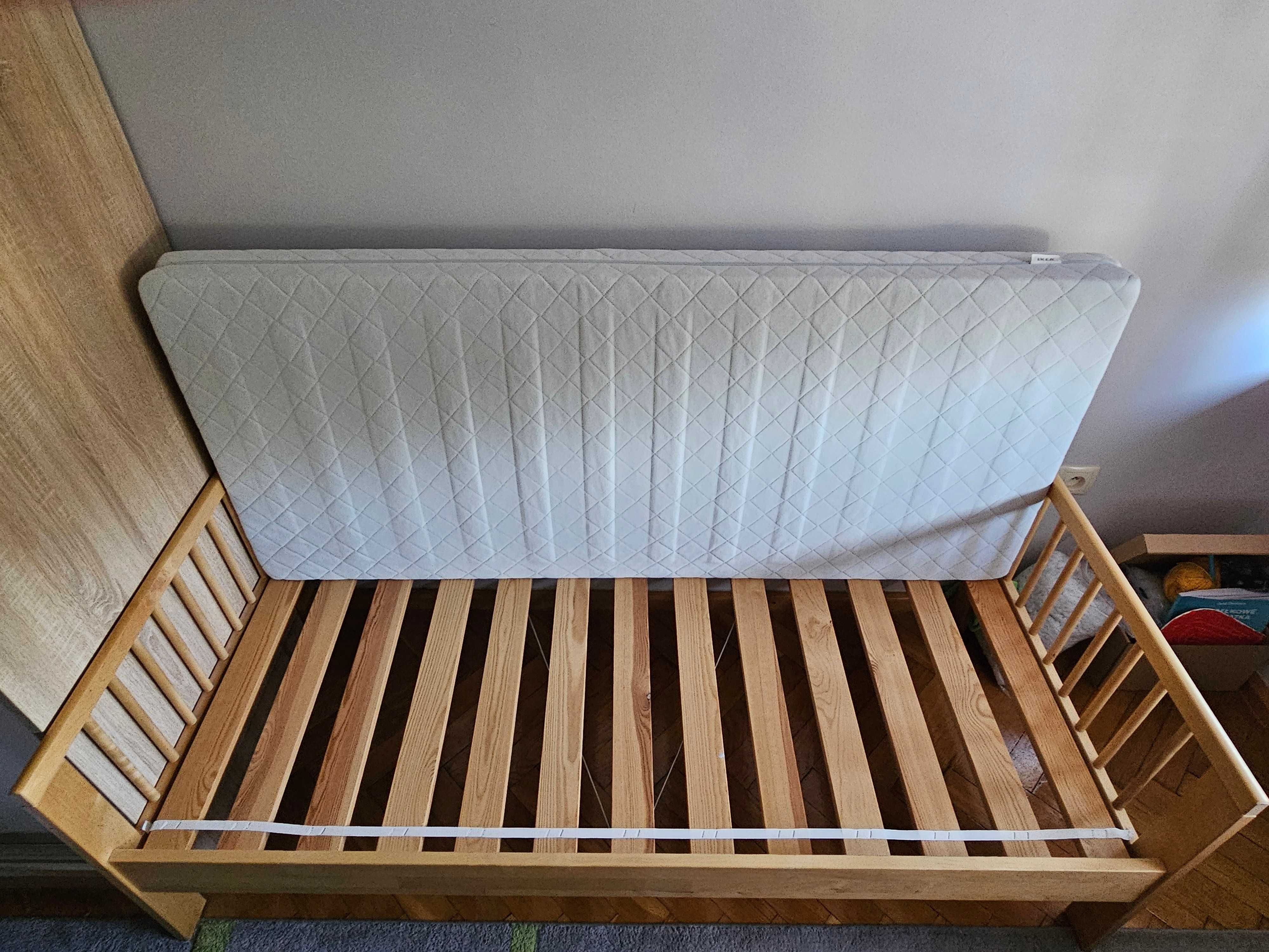 Łóżko IKEA Guliwer 70x160 wraz z materacem
