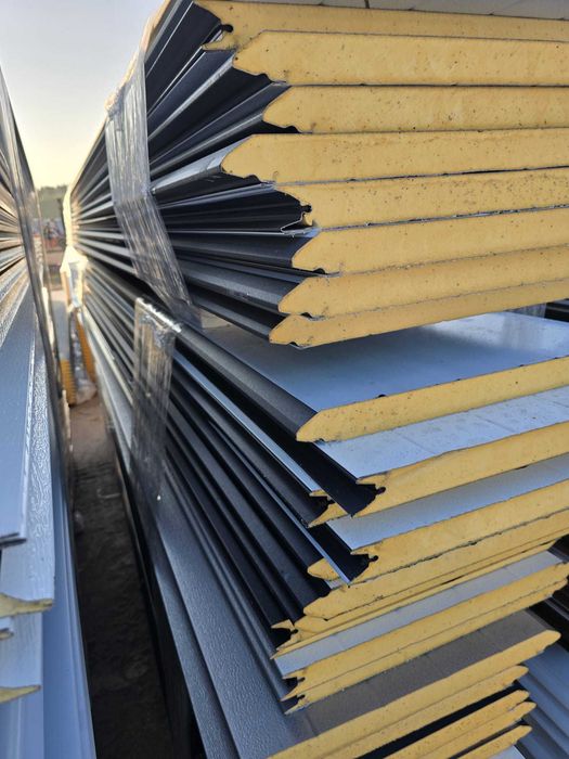 płyty warstwowe 40mm II gat NOWE / panel bramowy