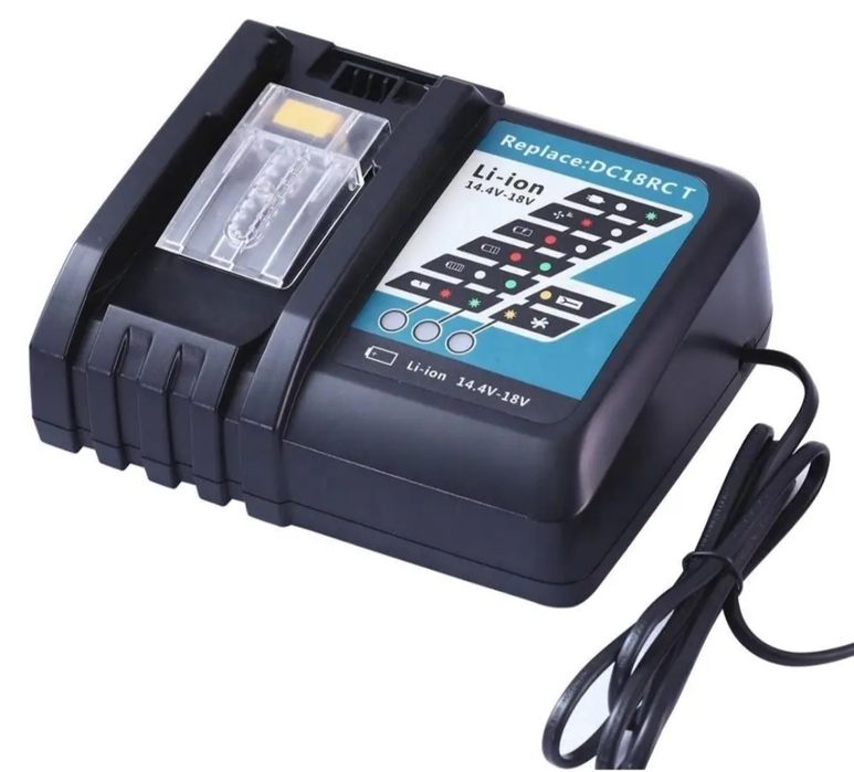 Акумулятори Макіта-2 5,5а/ч+зарядний пристрій для літію-іоних АКБ.