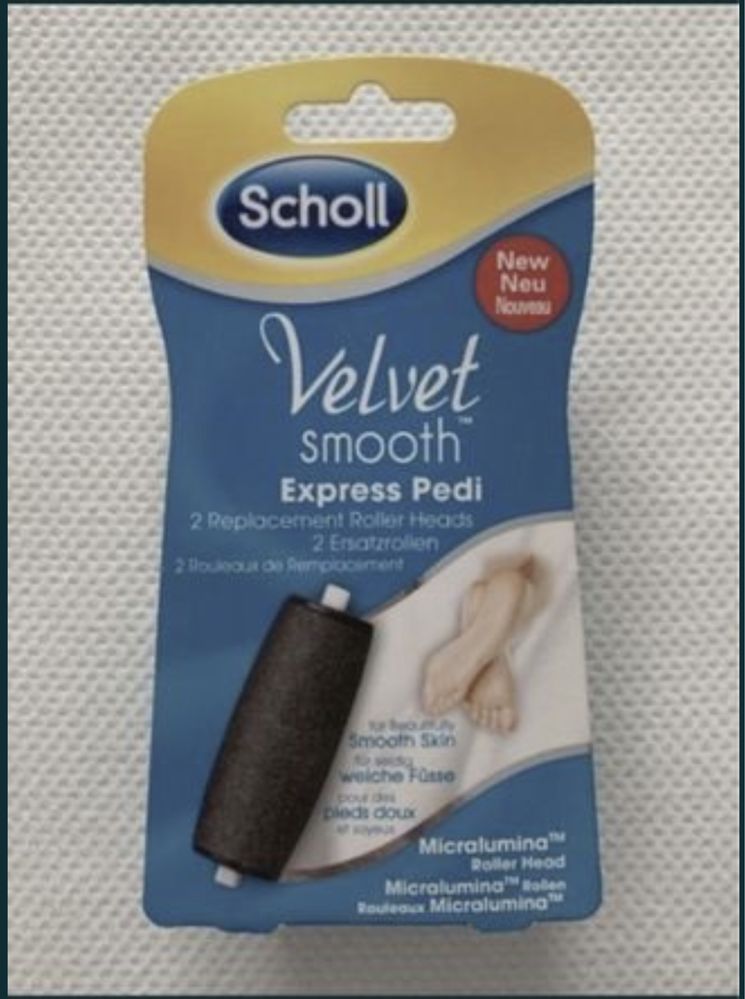 SCHOLL Velvet Smooth Express Pedi 2 Rolki zapasowe