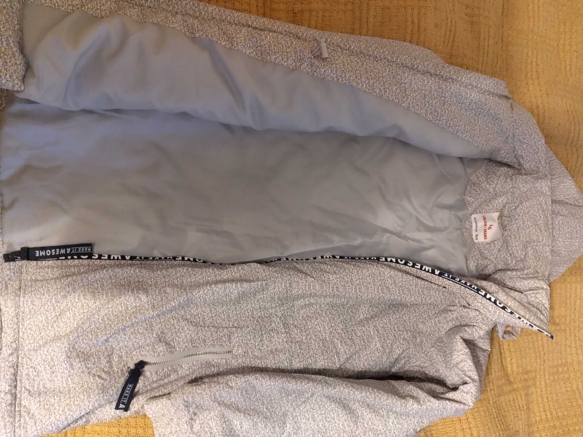 Kurtka 5-10-15 przeciwdeszczowa softshell 164 cm nowa