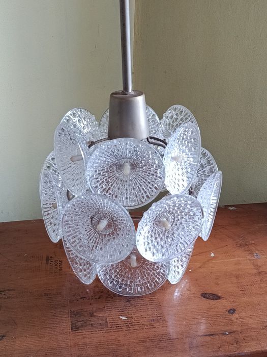 Люстра хрустальная спутник одуванчик