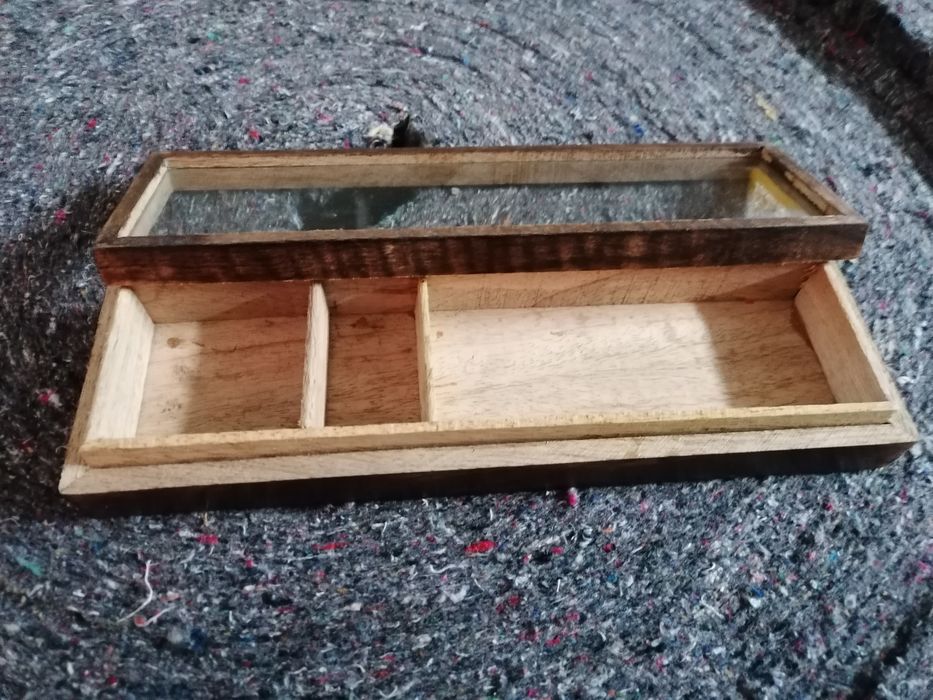 Caixa Madeira Porta Incensos