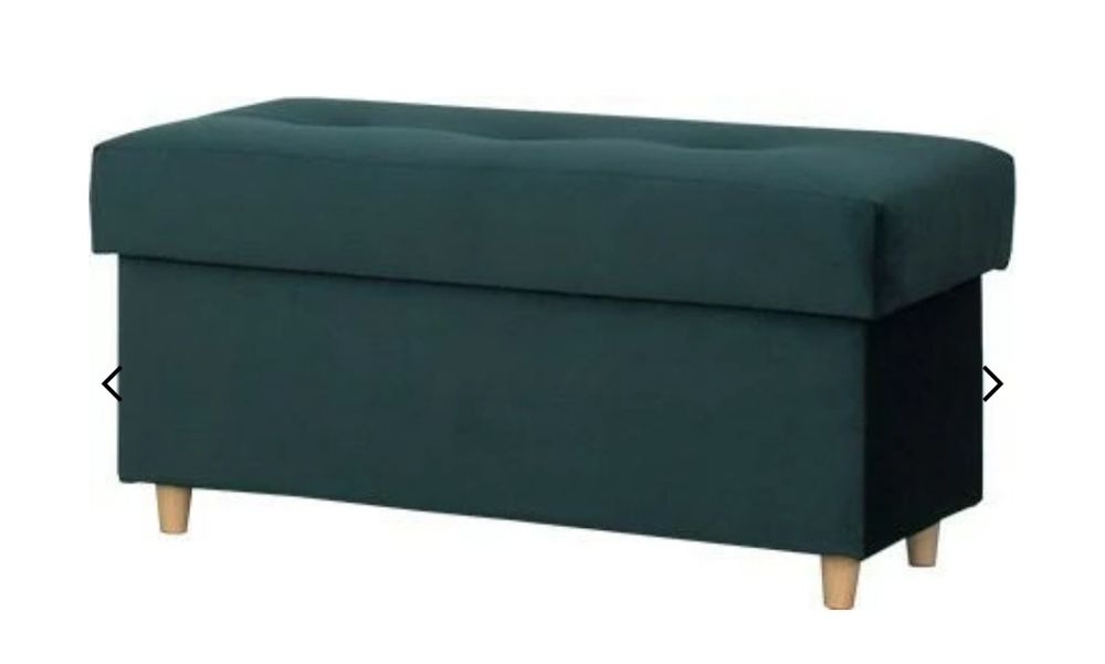 Puf pufa Paris Bodzio zielony plusz