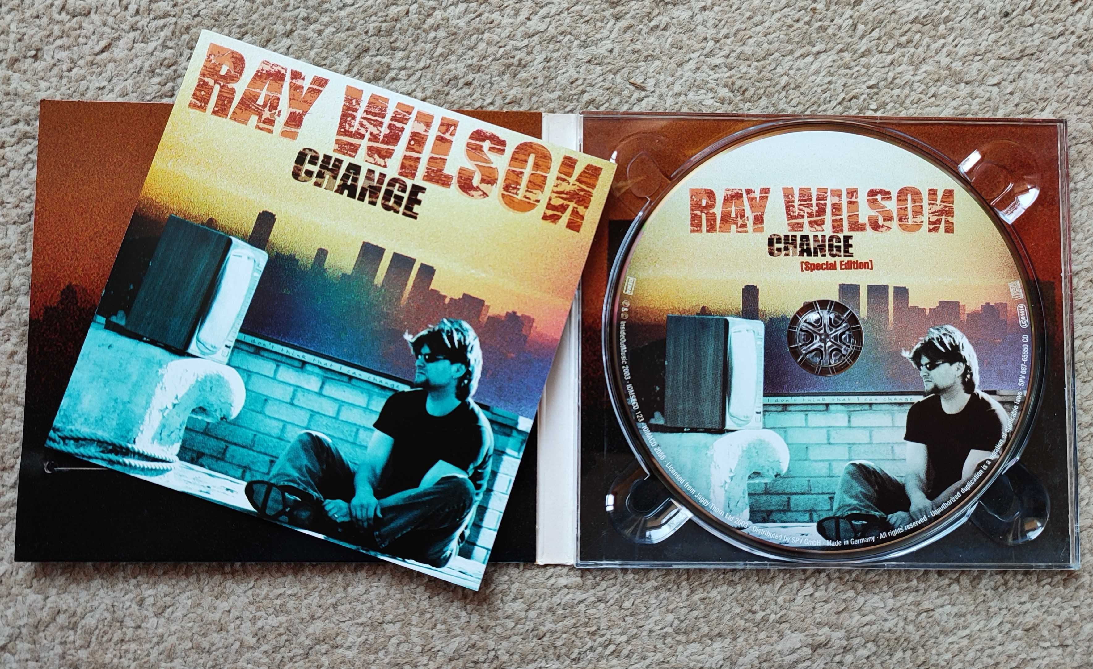 Ray Wilson "Change" CD wydanie oryginalne z 3 bonusami, stan b.dobry