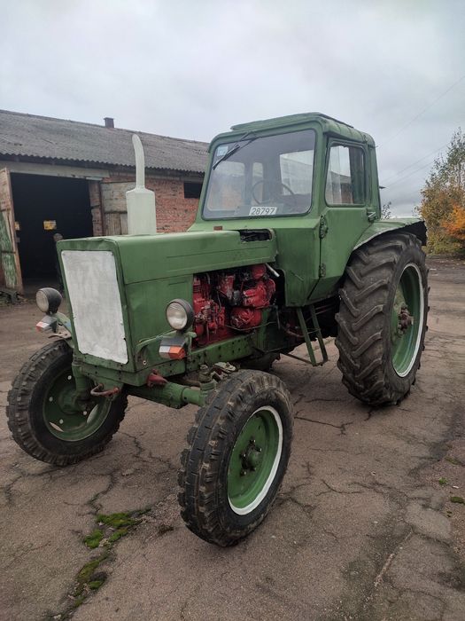 Трактор МТЗ 80, дискова борона 1, 35.