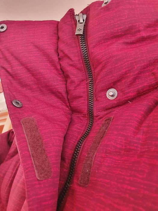 Оригинальный пуховик Columbia, зимняя куртка Columbia