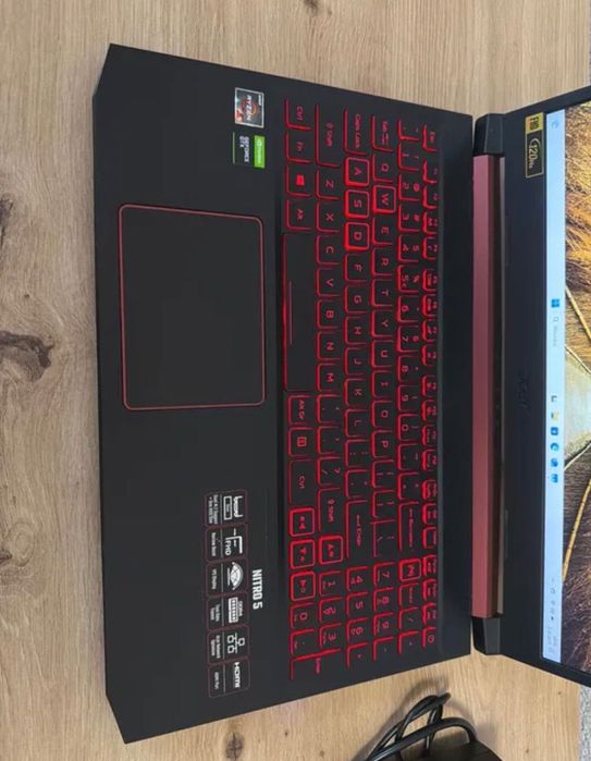 Laptop Gamingowy  Acer Nitro 5 16GB RAM 512GB Dysk  Gtx 1650 Ryzen 5