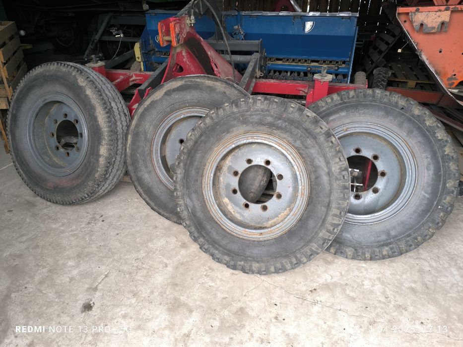 Komplet kół do przyczepy Autosan d 50,d 55