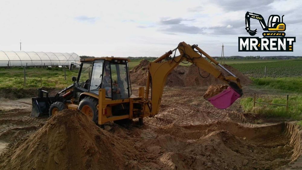 Minikoparka bez operatora-Wynajem-dowóz pod wskazany adres!