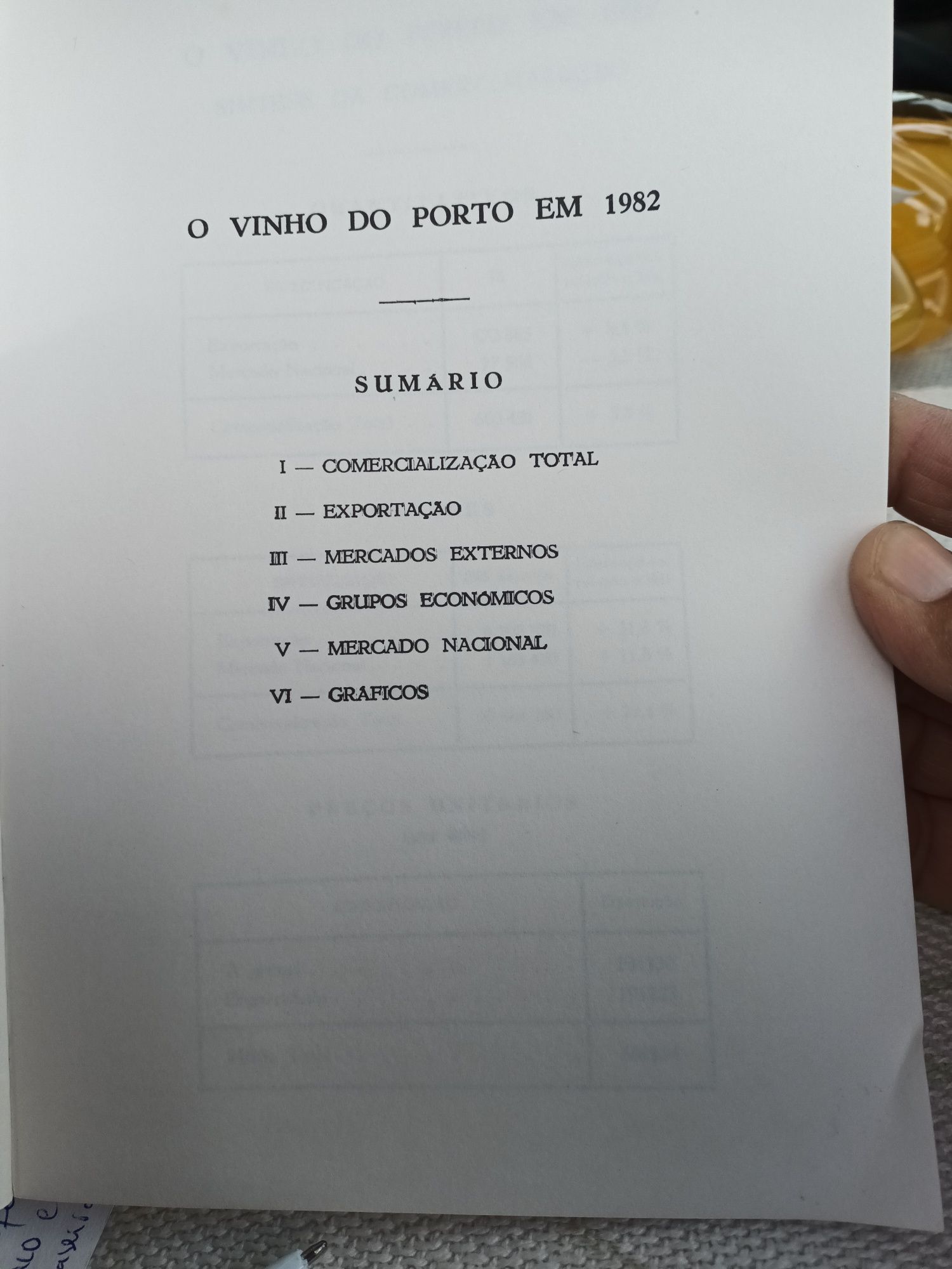 O Vinho do Porto em 1982