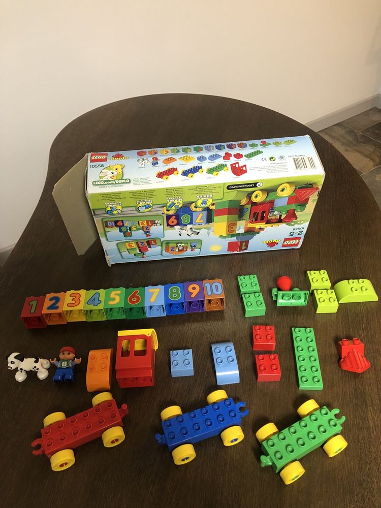 Lego duplo 10558 pociąg z cyferkami