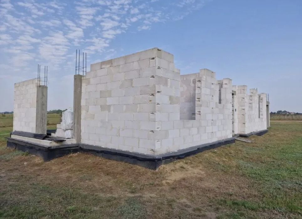 Działka z rozpoczęta budową 1825m2 Grabanów-Kolonia