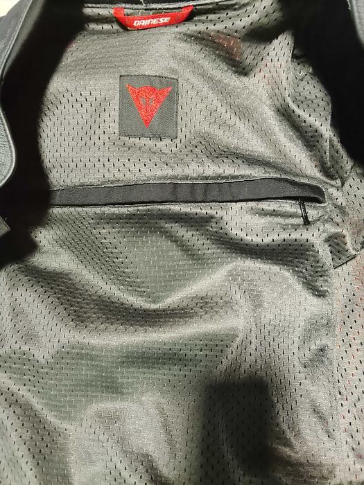 Casaco em pele genuína