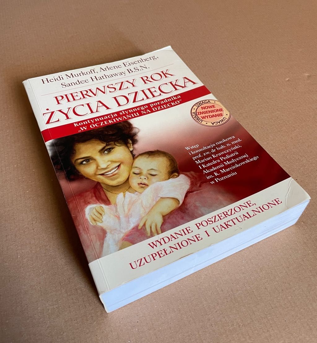 Pierwszy rok życia dziecka - książka - Heidi Murkoff - stan bdb